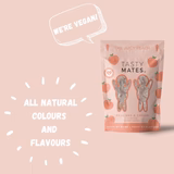 Tasty Mates Peaches and Cream Gourmet Gummy Sweets 136g GOODS M&S