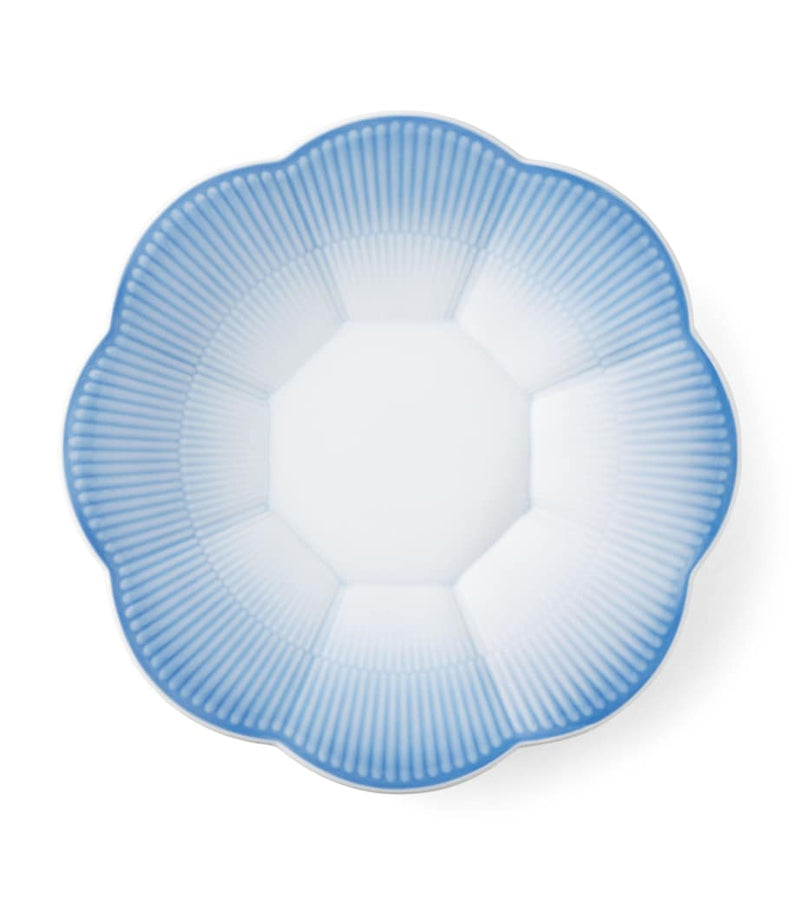 Royal Copenhagen porcelain Iris Petal bowl 25cm, UK version