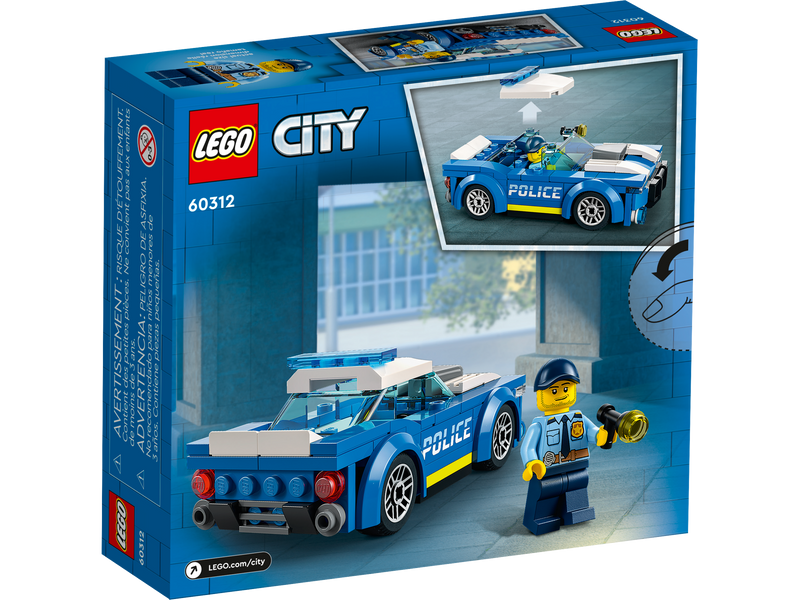 LEGO Police Car building set 94 pieces, imported from the UK