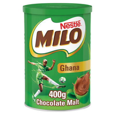 Milo Ghanaian malt chocolate drink powder 400g, imported from the UK