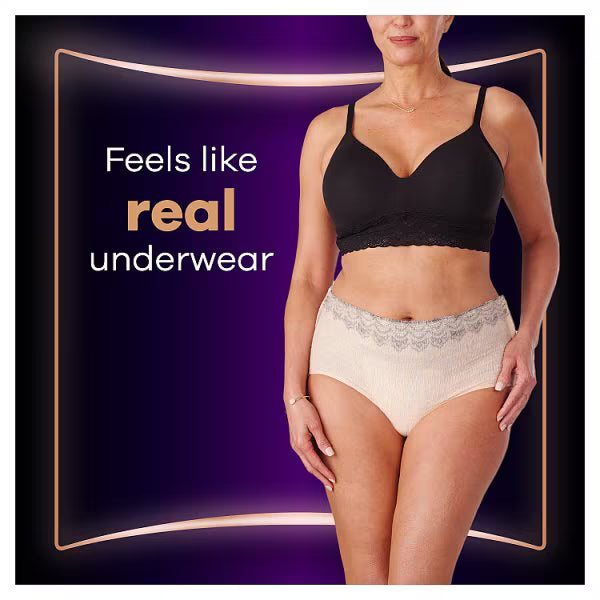 Always Discreet incontinence pants beige M 9 Pack - British product