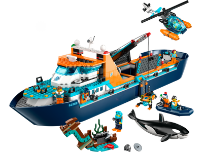 Lego LEGO City Arctic Explorer Ship 815 Pieces Set- Buy online at McGrocer