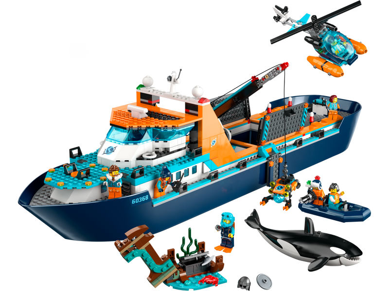 LEGO City Arctic Explorer Ship 815 pieces - British product