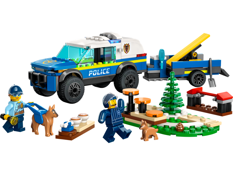LEGO Mobile Police Dog Training set 197 Pieces, imported from the UK