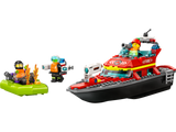 Lego LEGO City Fire Rescue Boat 144 Piece Building Set #60373- Buy online at McGrocer