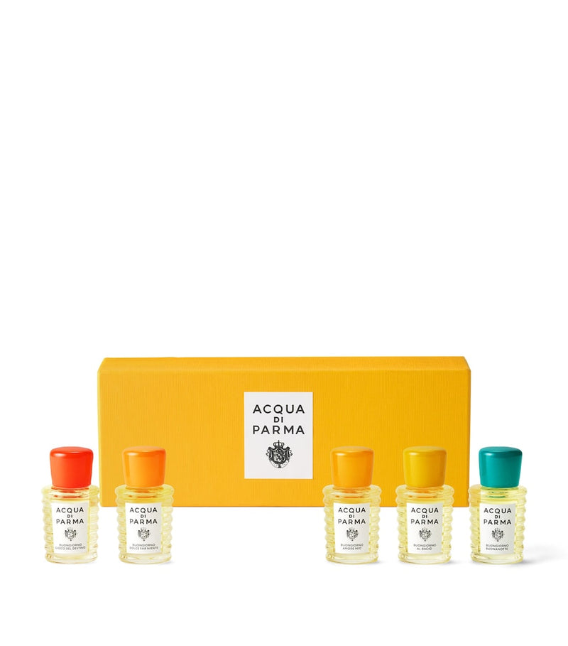 Acqua di Parma Buongiorno gift set 5x10ml (British brand)