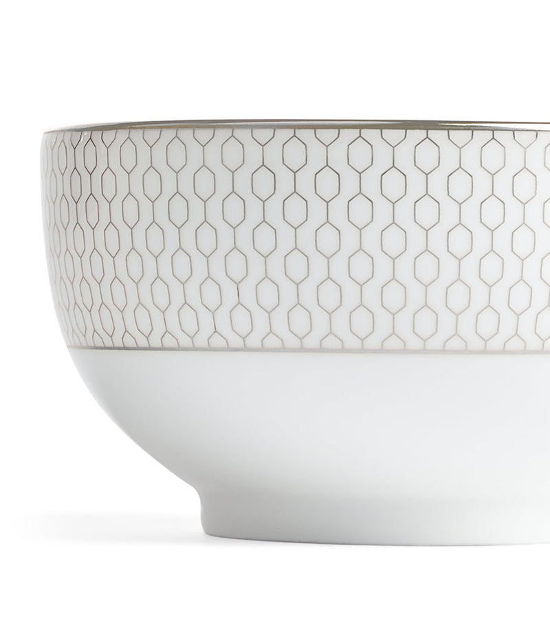 Wedgwood Gio Platinum rice bowl 11cm (British brand)