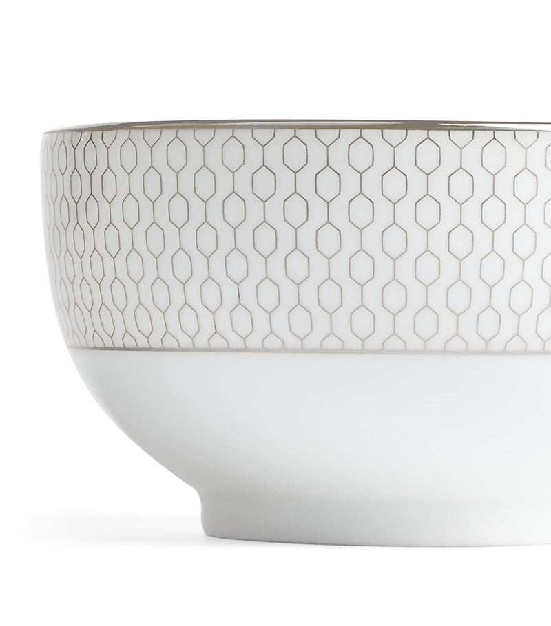 Wedgwood Gio Platinum rice bowl 11cm (British brand)