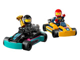 LEGO Building Set Go-Karts and Race Drivers 99 Pieces, UK version