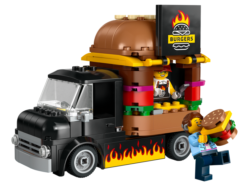 LEGO Burger Truck Building Set 194 Pieces - British product