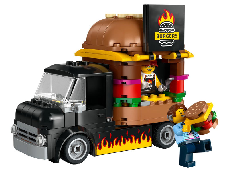 LEGO Burger Truck Building Set 194 Pieces - British product