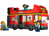 Lego LEGO City Red Double-Decker Sightseeing Bus Building Set 384 Pieces- Buy online at McGrocer