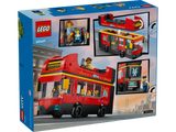 LEGO City Red Double-Decker Sightseeing Bus 384 Pieces, UK version