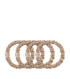 Slip Pure Silk Skinny Scrunchies set of 4 (British brand)