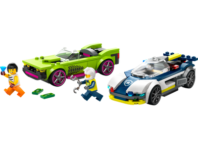 Lego LEGO City Police Car and Muscle Car Chase Building Set 213 Pieces- Buy online at McGrocer