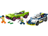 LEGO City Police Car Chase Building Set 213 Pieces, imported from the UK