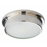 Argos Home bathroom flush ceiling light chrome 30cm, UK version