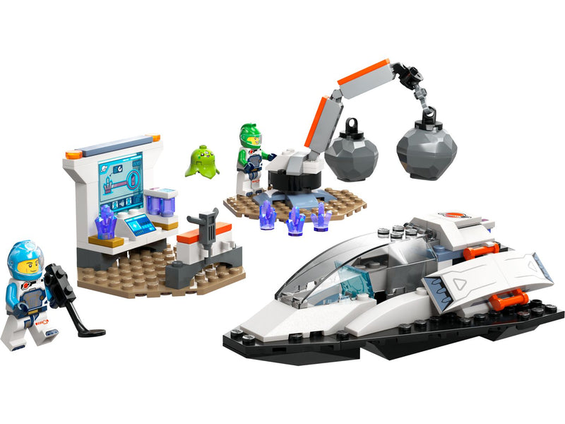 LEGO City Romskip og Asteroideoppdagelse lekesett 126 deler (Britisk merkevare)