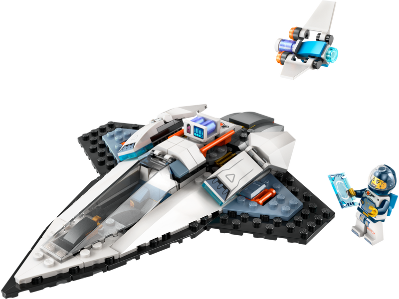 LEGO City Interstellar Spaceship building set 240 pieces, UK version