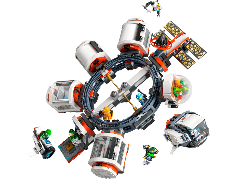LEGO Modular Space Station building set 1097 pieces, imported from the UK