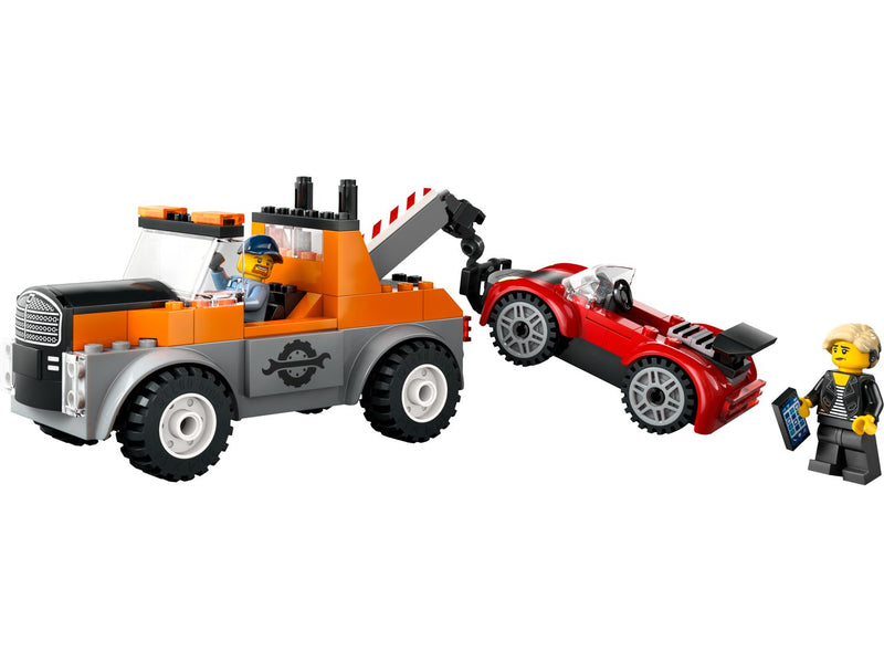 LEGO Tow Truck and Sports Car Repair 101 Pieces (British brand)