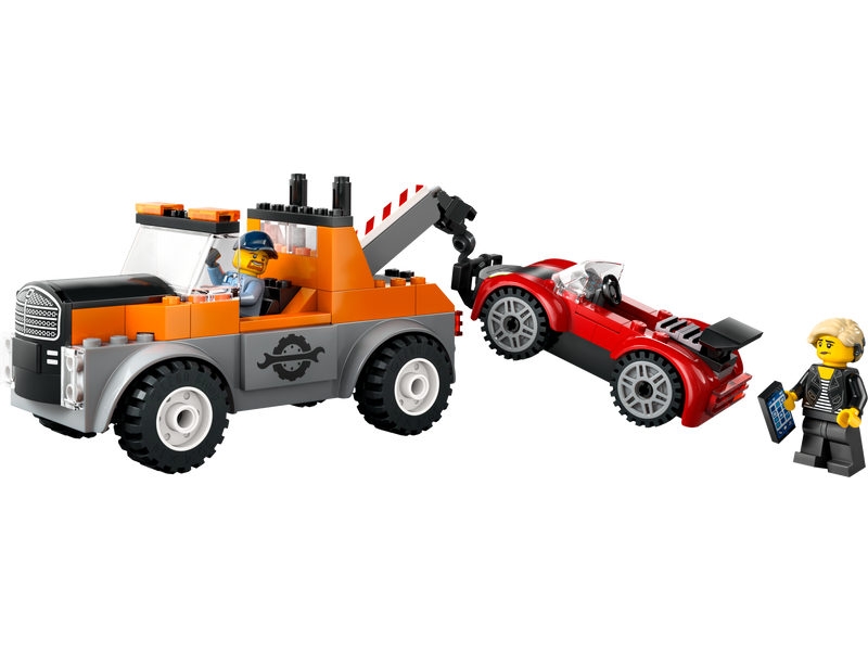 LEGO Tow Truck and Sports Car Repair 101 Pieces (British brand)
