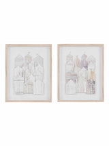 Next Gallery Home White Shoreline Suite Framed Art Set of 2- Buy online at McGrocer