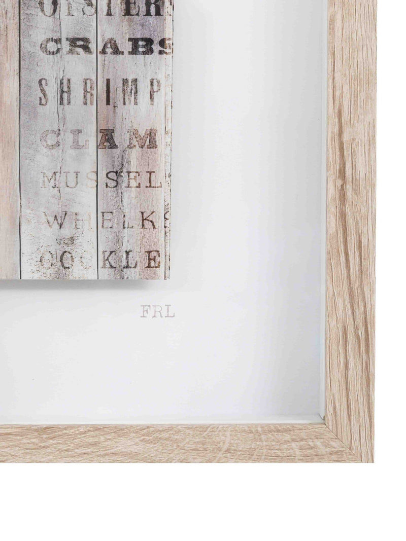 Gallery Home White Shoreline Suite framed art set, imported from the UK