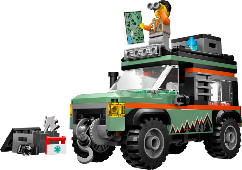 Lego City Off-Road 4x4 Mountain Truck 221 pieces, imported from the UK