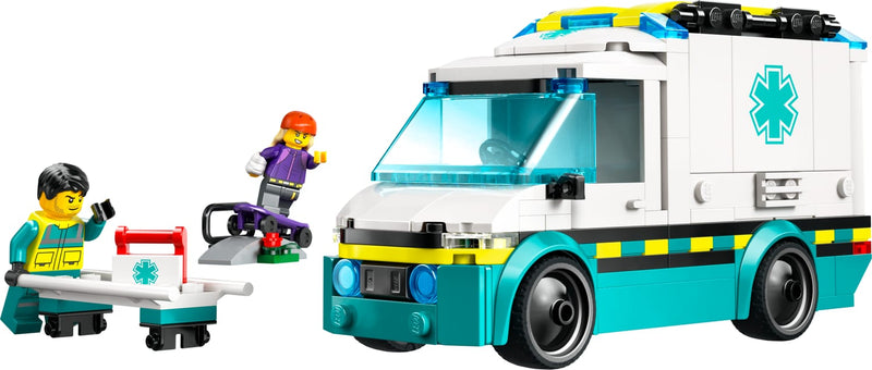 LEGO City Emergency Ambulance 184 pieces - British product