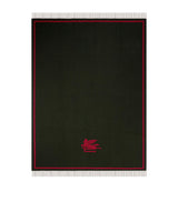 Harrods Etro Wool Fringed Boyd Throw 140cm x 180cm- Buy online at McGrocer
