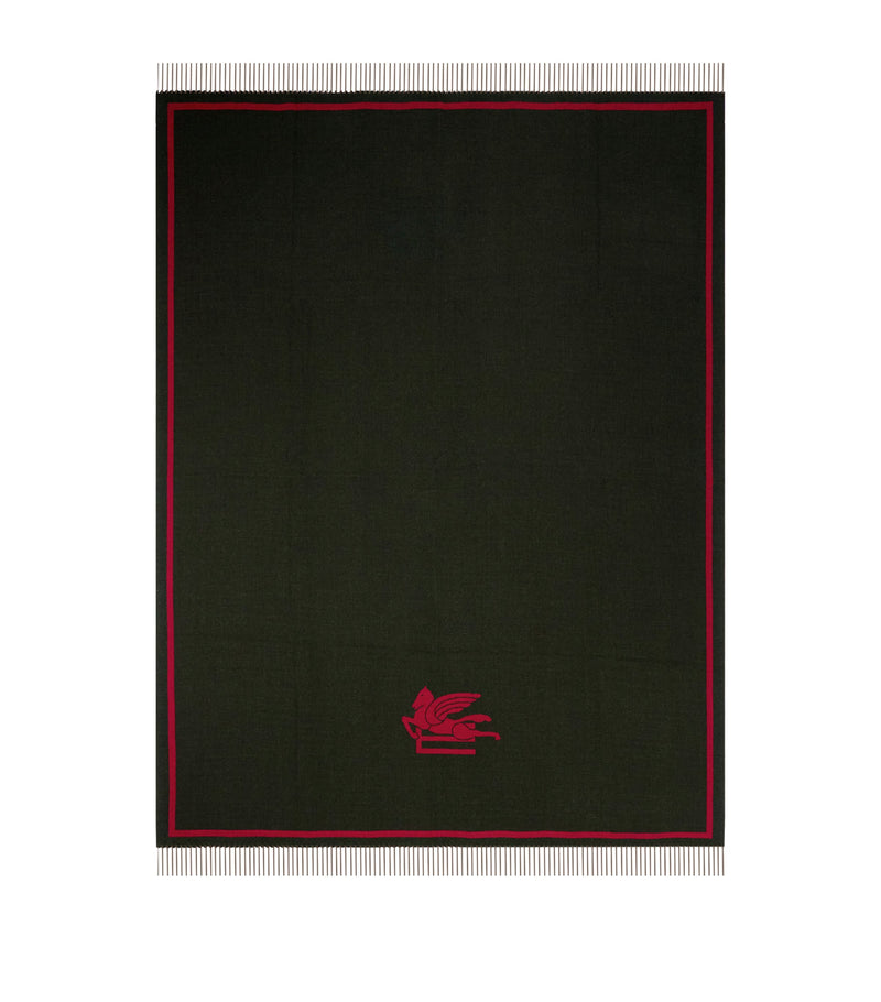 Etro Wool Fringed Boyd Throw 140cm x 180cm - British product