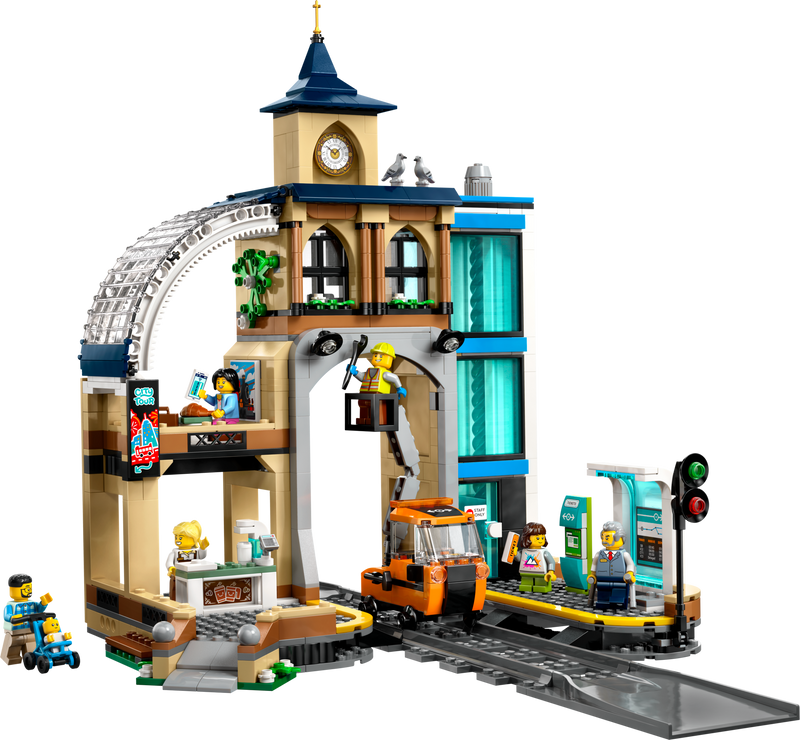 LEGO City Train Station 752 Pieces - British product