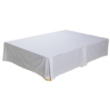 Habitat plain white valance single size, imported from the UK