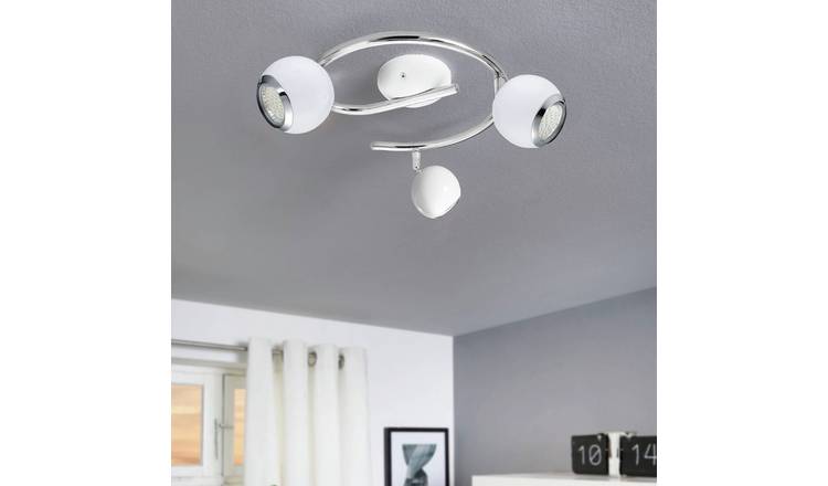 Eglo Bimeda spotlight three adjustable heads white, imported from the UK