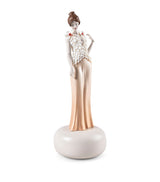 Harrods Lladró Exquisite Embroidery Porcelain Sculpture - 38cm- Buy online at McGrocer