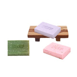 Superdrug Greenman Sisal Natural Soap and Dish Set Mahogany 3 x 100g- Buy online at McGrocer