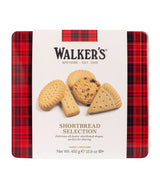 Harrods Square Shortbread Assortment Tin with Chocolate and Salted Caramel 450g- Buy online at McGrocer