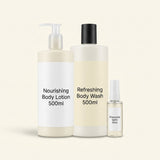 Soap & Glory Magnificoco Trio body wash lotion and fragrance, imported from the UK