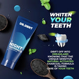 DR.DENT Day & Night Whitening Toothpaste 2x65g, imported from the UK