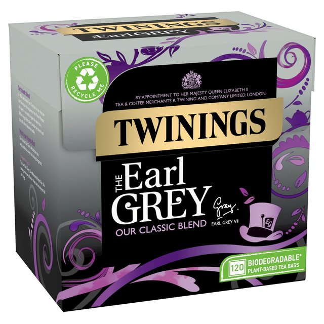 Twinings Earl Grey Tea 120 per pack