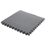 Opti interlocking floor mat set of 4 grey - British product