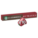 Starbucks Single Origin Sumatra Espresso Coffee Pods   10 per pack GOODS M&S