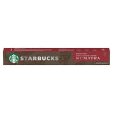 Starbucks Single Origin Sumatra Espresso Coffee Pods   10 per pack GOODS M&S