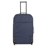 Soft 2 wheeled luggage set blue, imported from the UK