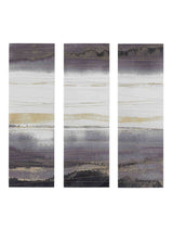 Next Gallery Home Gold Darker Strands Triptych Art Set- Buy online at McGrocer