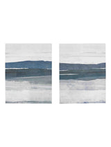 Next Gallery Home Blue Cool and Collected Framed Art Set of 2, 65cm x 50cm- Buy online at McGrocer