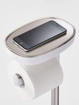 Next Joseph Joseph Silver EasyStore Butler Standing Toilet Paper Holder- Buy online at McGrocer