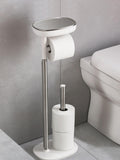 Joseph Joseph Silver EasyStore Butler toilet paper holder, UK version