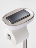 Joseph Joseph Silver EasyStore Butler toilet paper holder, UK version